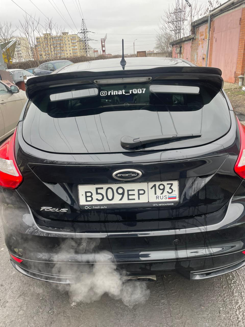 Новая камера заднего вида — Ford Focus III Hatchback, 1,6 л, 2012 года |  аксессуары | DRIVE2