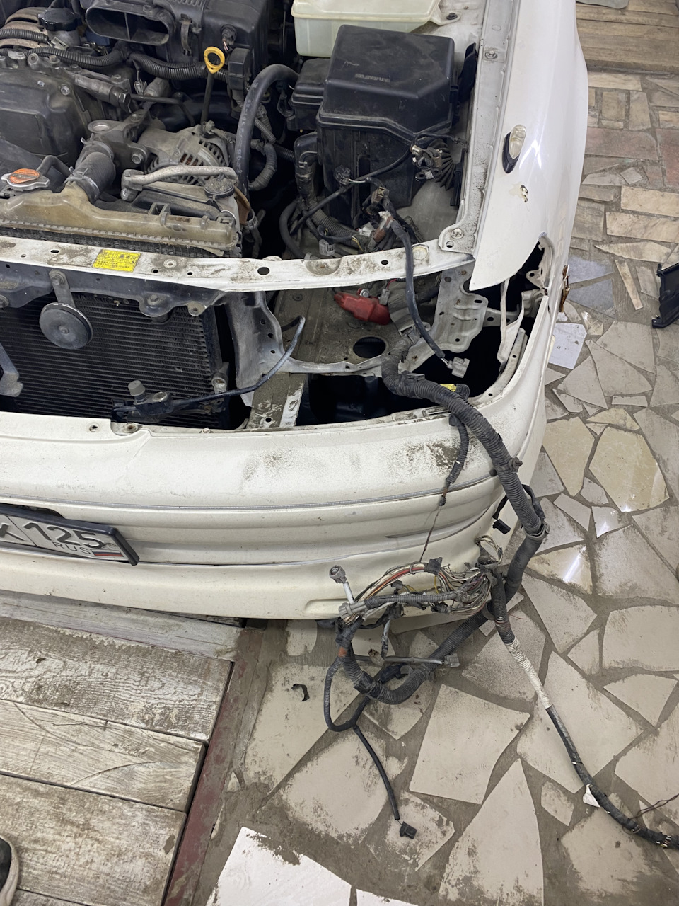 Вытащили старую косу — Toyota Mark II (100)