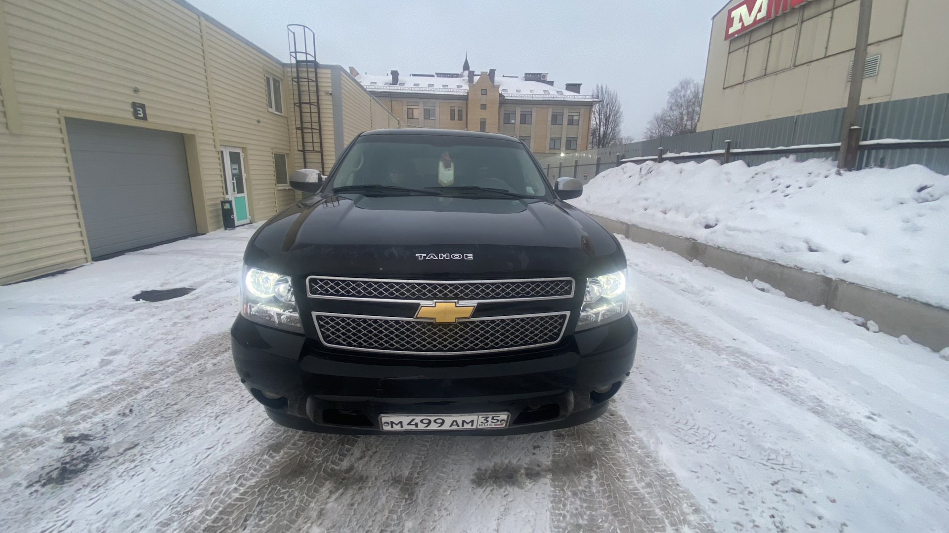 Chevrolet Tahoe gmt900 антихром