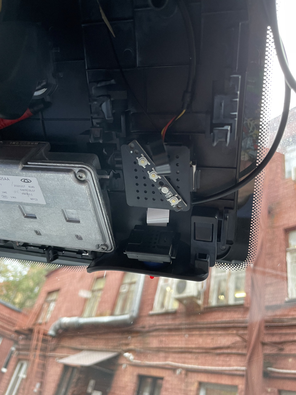 Временный монтаж для теста камер — Chery Tiggo 7 Pro Max