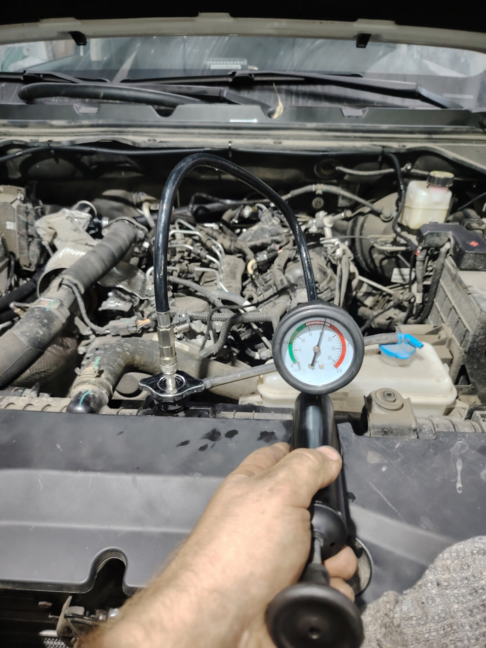 Проверка системы на герметичнойсть, 1.4 как на крышке — Great Wall Poer