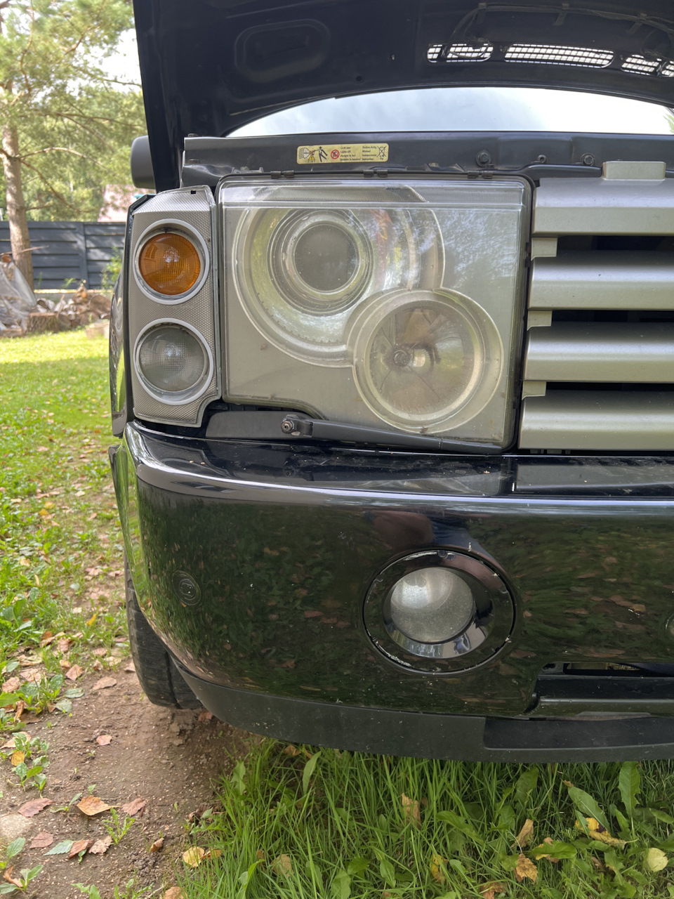 Как поменять лампы в габаритах? — Land Rover Range Rover (3G), 2,9 л ...