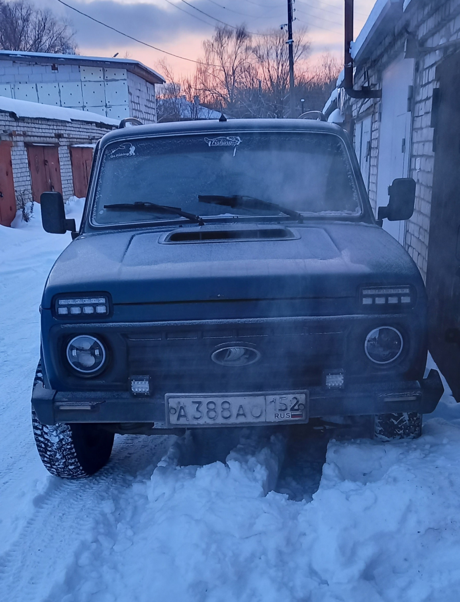 Китайские фары в ниву — Lada 4x4 3D, 1,7 л, 2002 года | своими руками ...