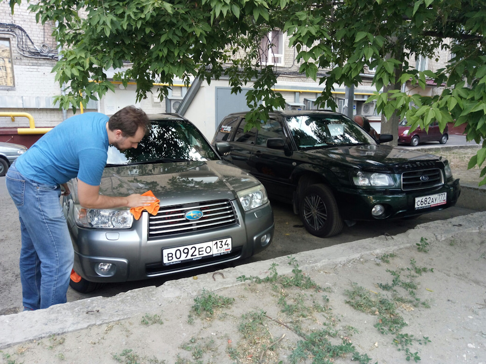 Междугородная встреча! — Subaru Forester (SG), 2 л, 2004 года | встреча ...