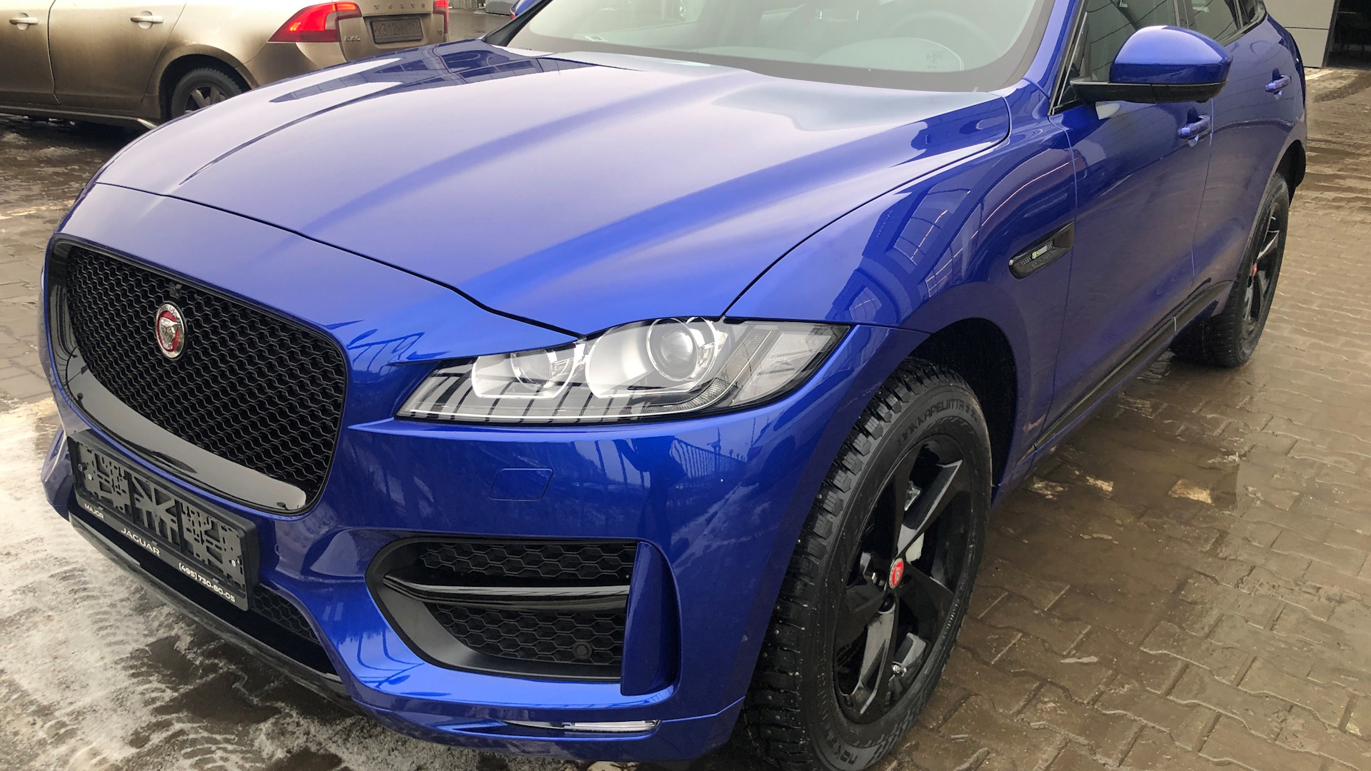 Jaguar F-Pace 2.5 бензиновый 2019 | Синий Кот на DRIVE2