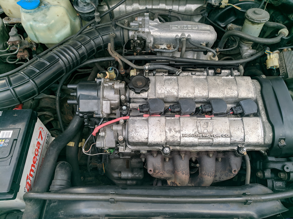 Катушки зажигания вместо трамблера — Honda Concerto, 1,6 л, 1991 года ...