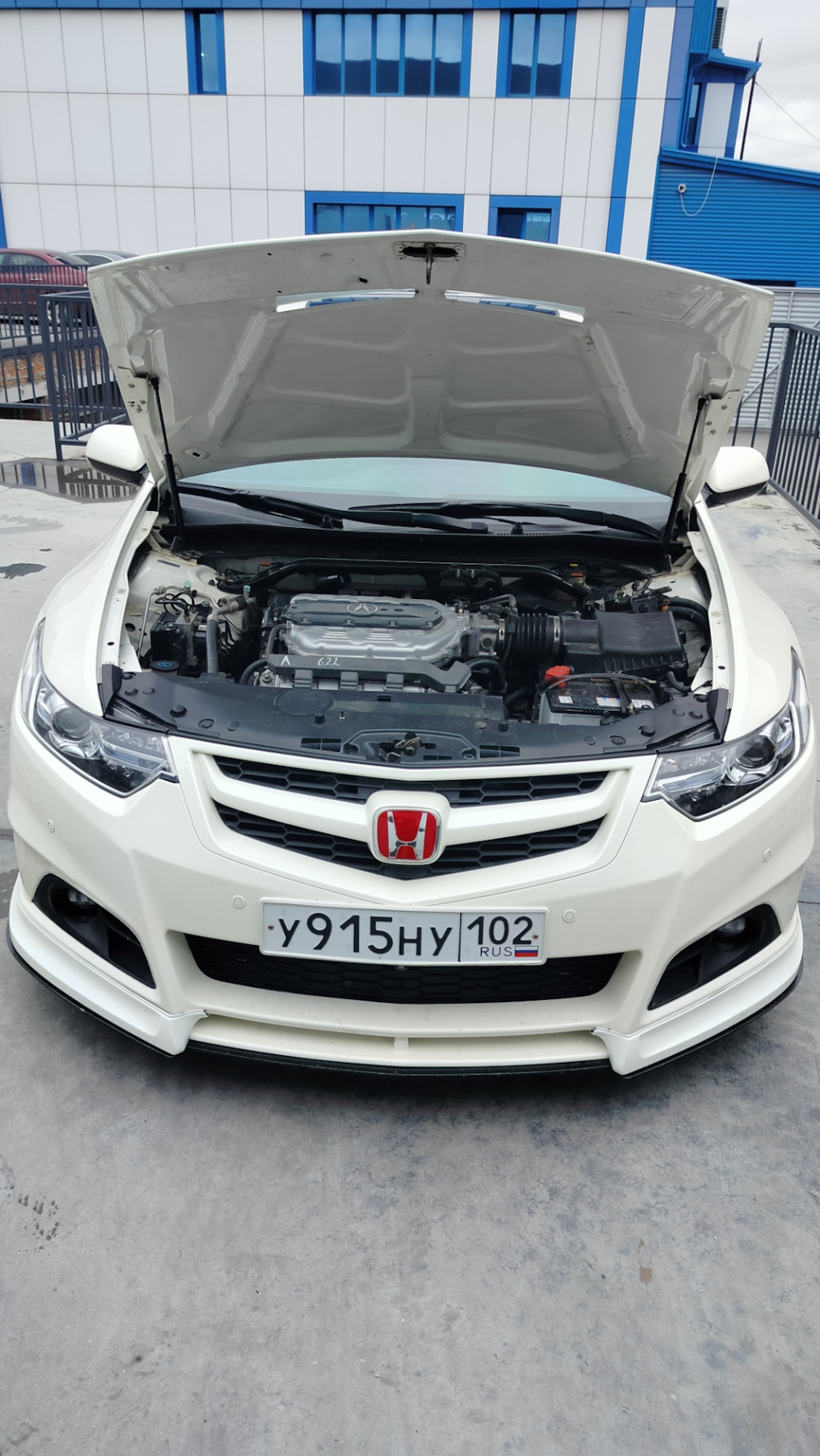 15. Машина готова к выезду. — Honda Accord (8G)