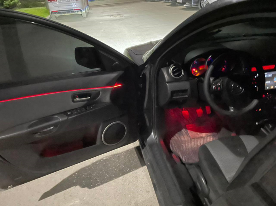 Ambient Light Амбиентная подсветка салона — Mazda 3 (1G) BK, 2 л