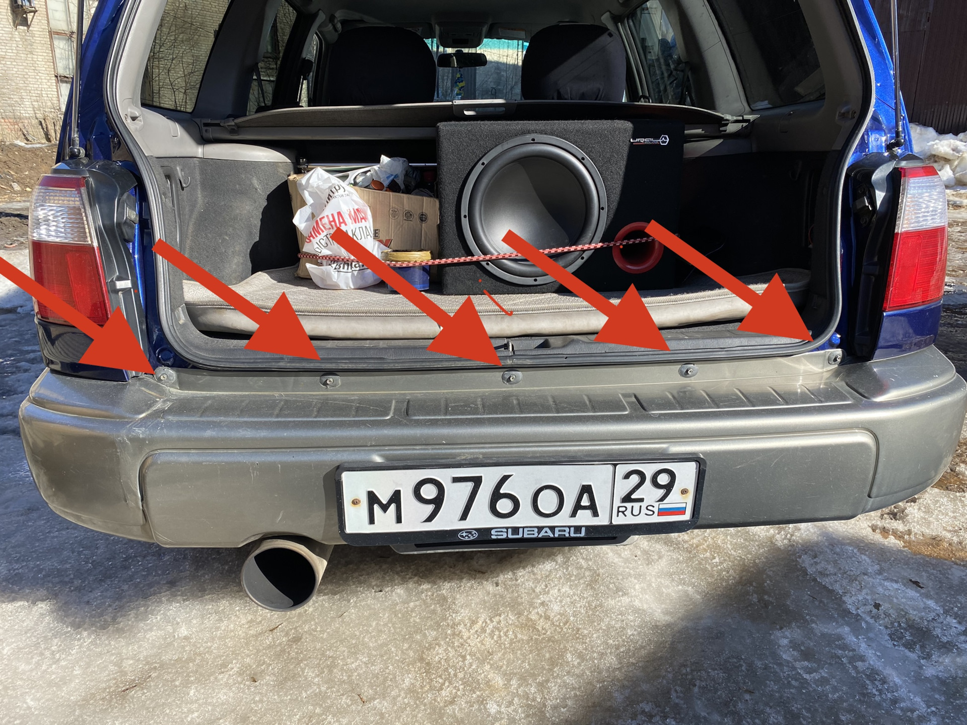 Ремонт Субару Легаси: Кузов Subaru Legacy Outback. Описание, схемы, фото