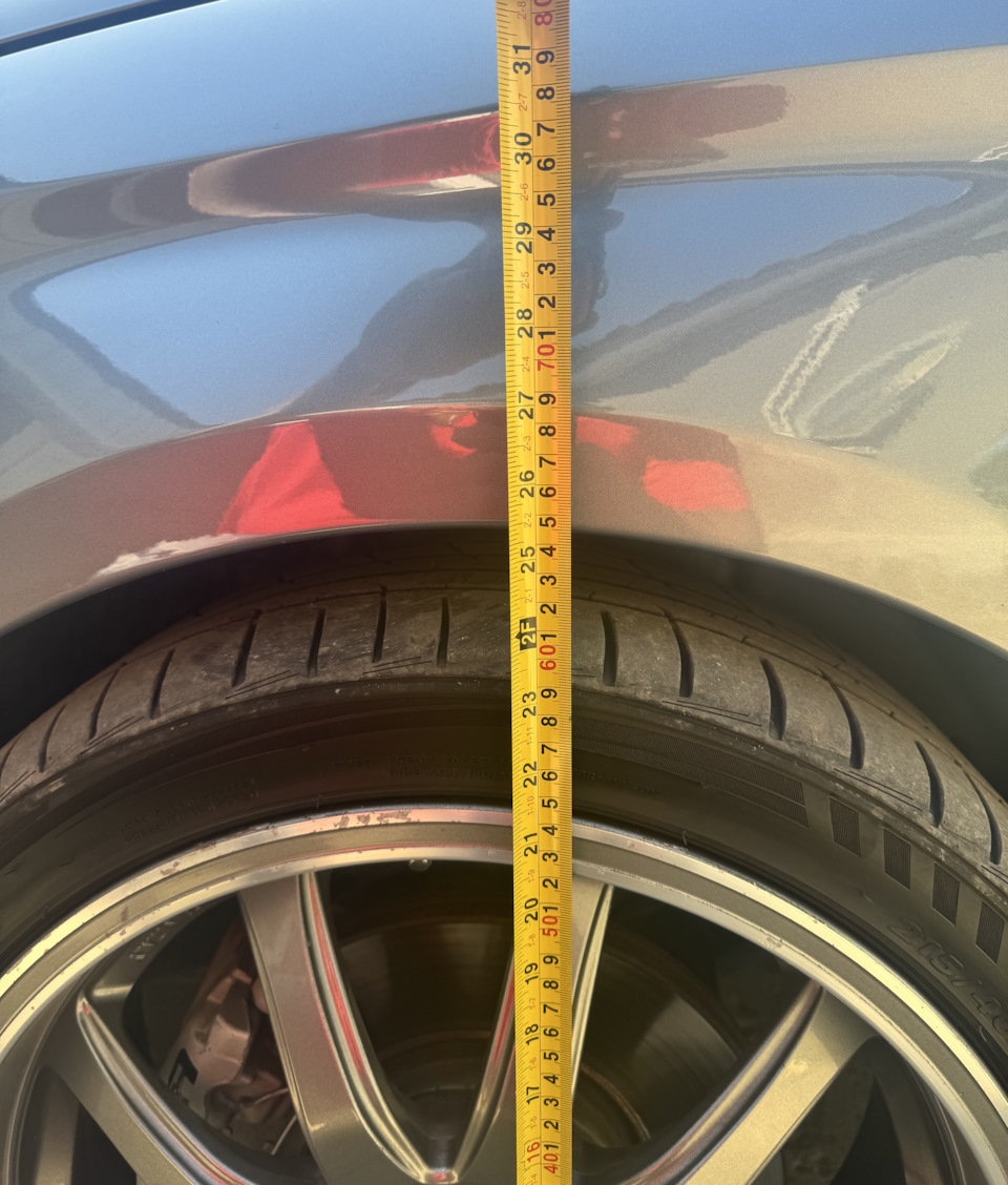 Передняя ось после — Lada Vesta (1G)