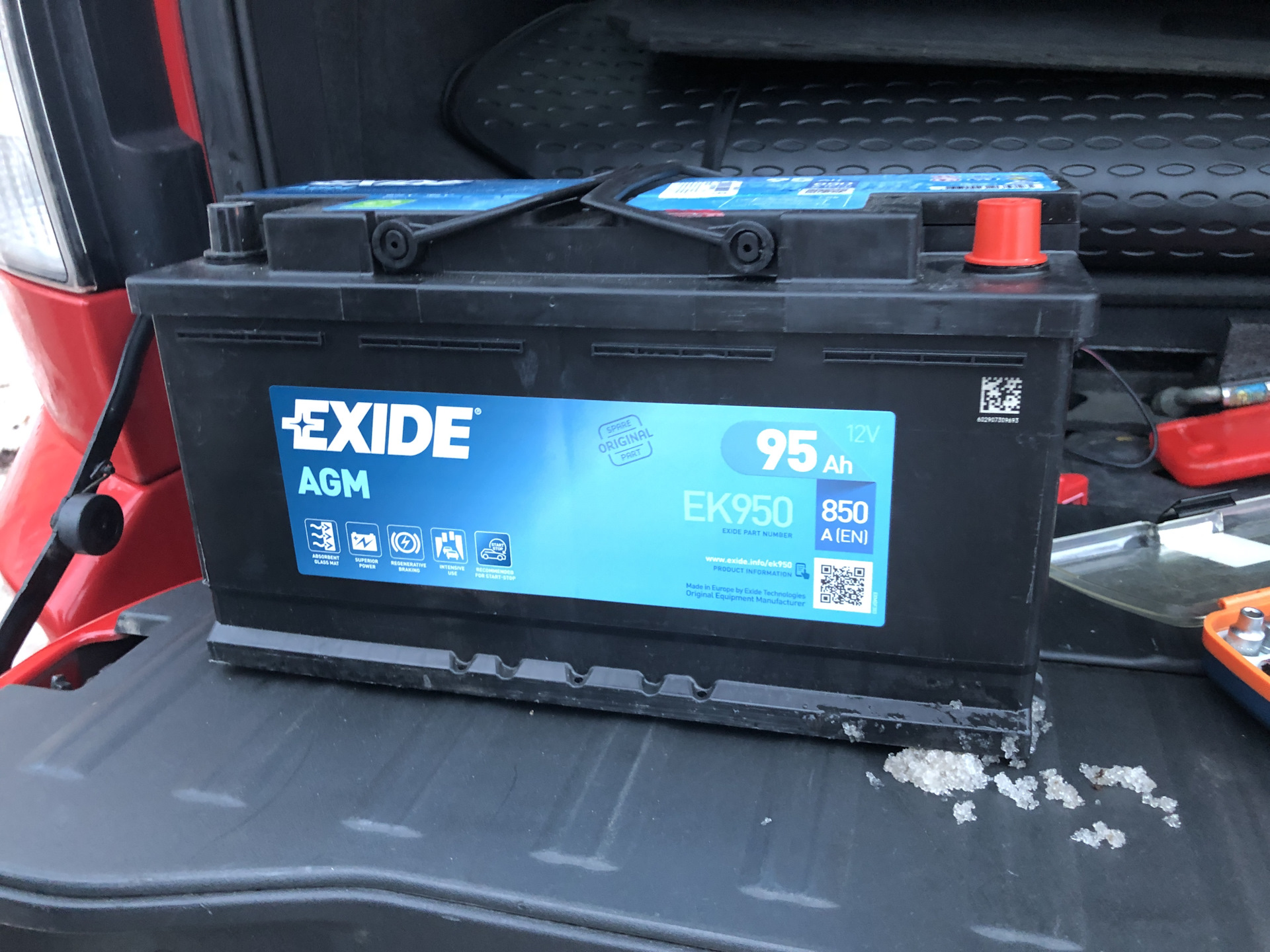 Exide agm 95. AGM (технология).