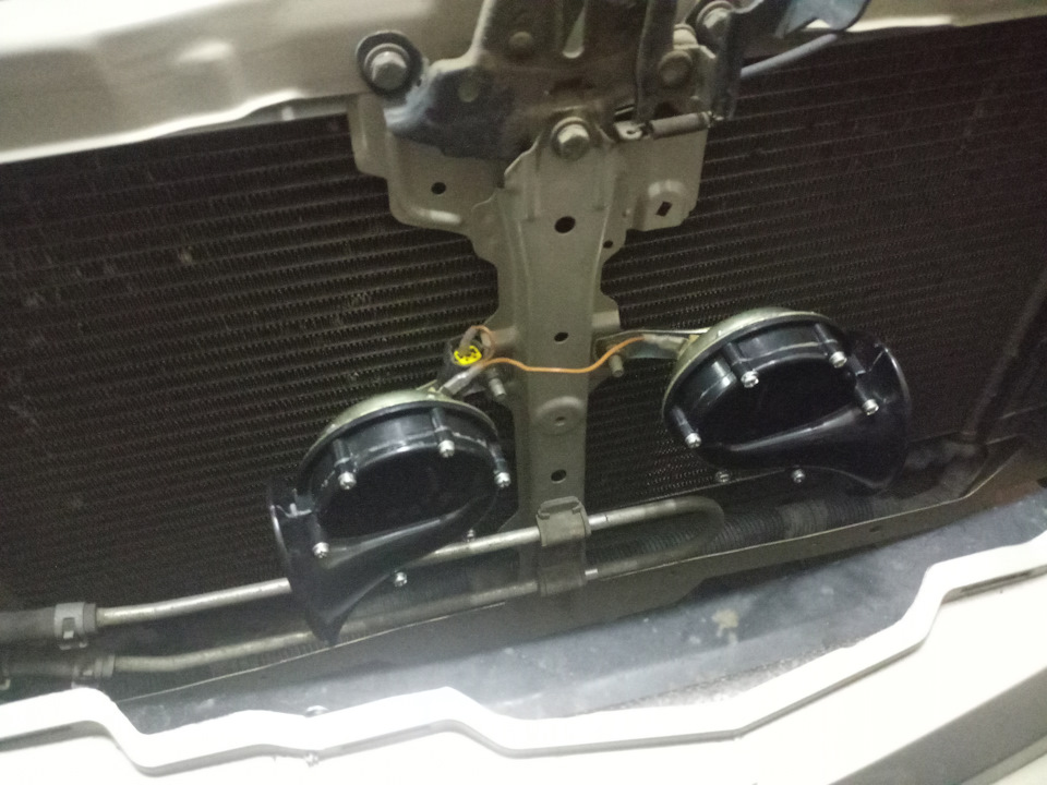 Замена и Подключение Волжского сигнала — Nissan Almera Classic (B10), 1 ...