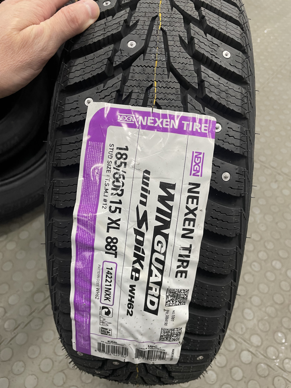 Шины, зима, обнова Nexen Winguard WinSpike — Hyundai Matrix, 1,6 л ...