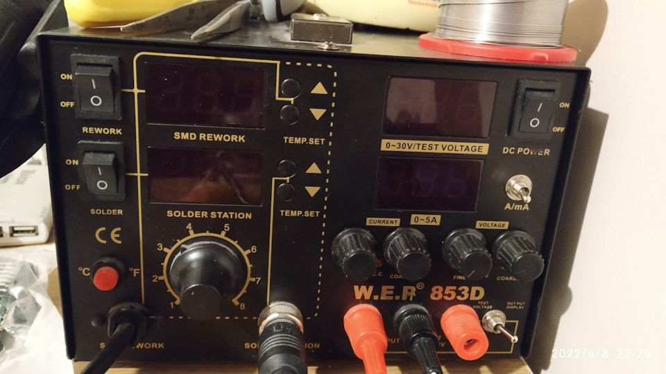 Ремонт блока питания паяльной станции WEP-853D — Сообщество ...