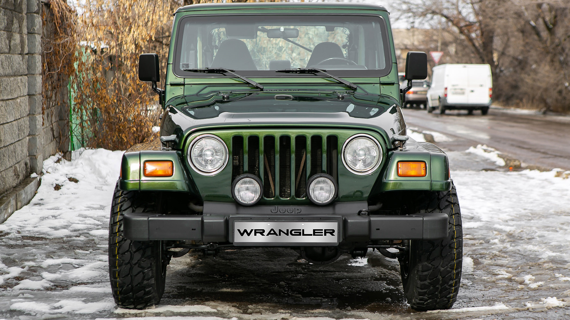 Jeep Wrangler реснички