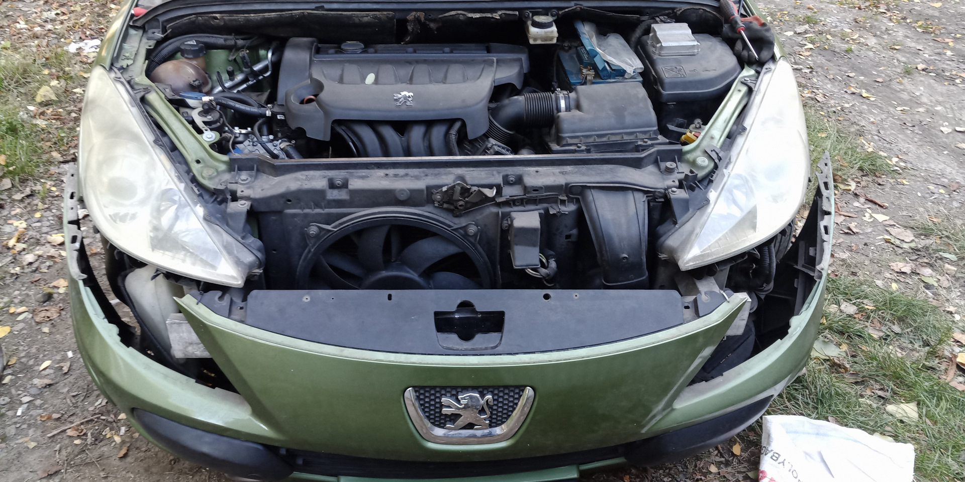 Внезапный перегрев — Peugeot 307, 2 л, 2006 года | наблюдение | DRIVE2