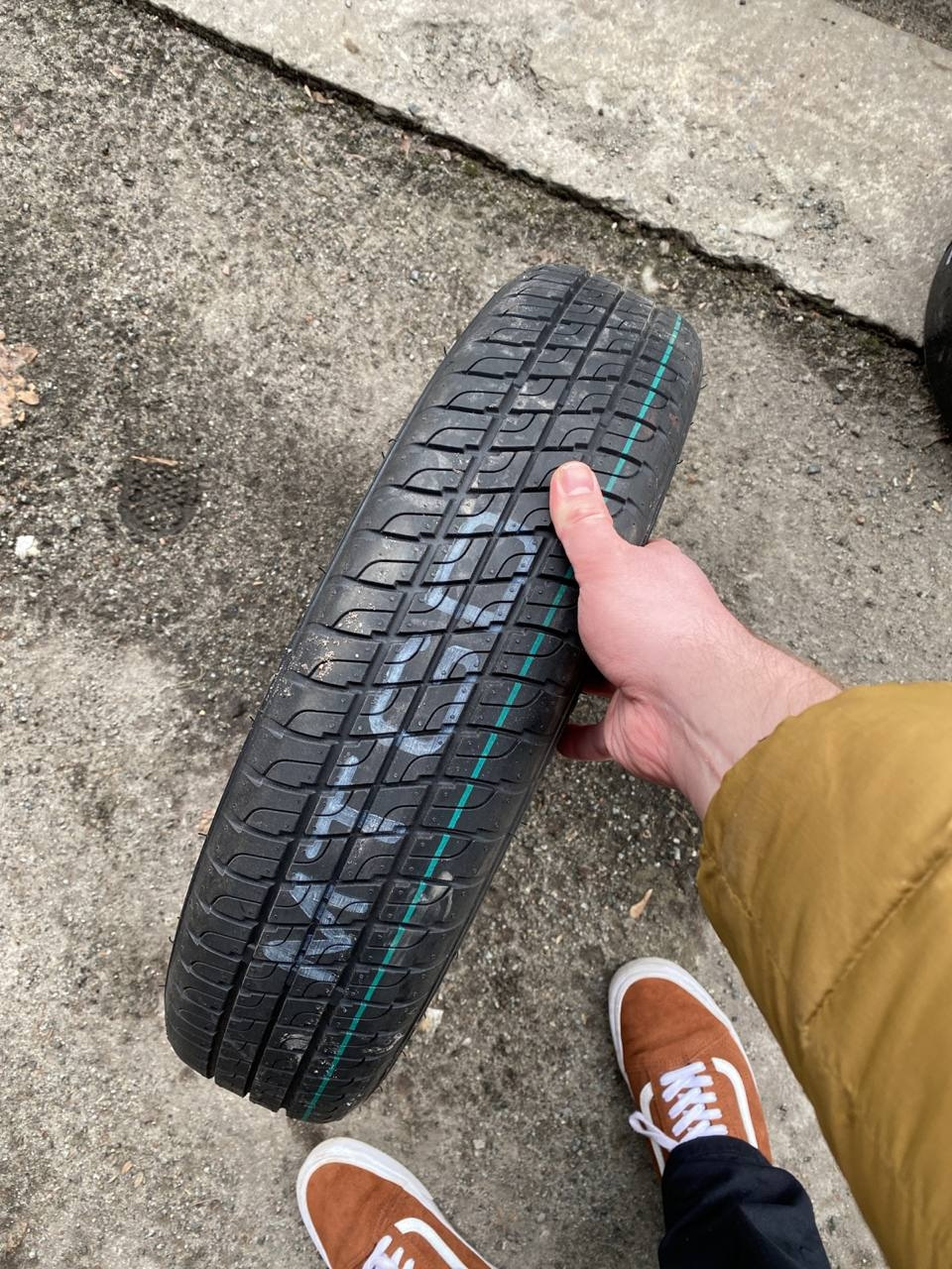 Докатка T115/70R16 — Chevrolet Cruze (2G), 1,4 л, 2018 года ...