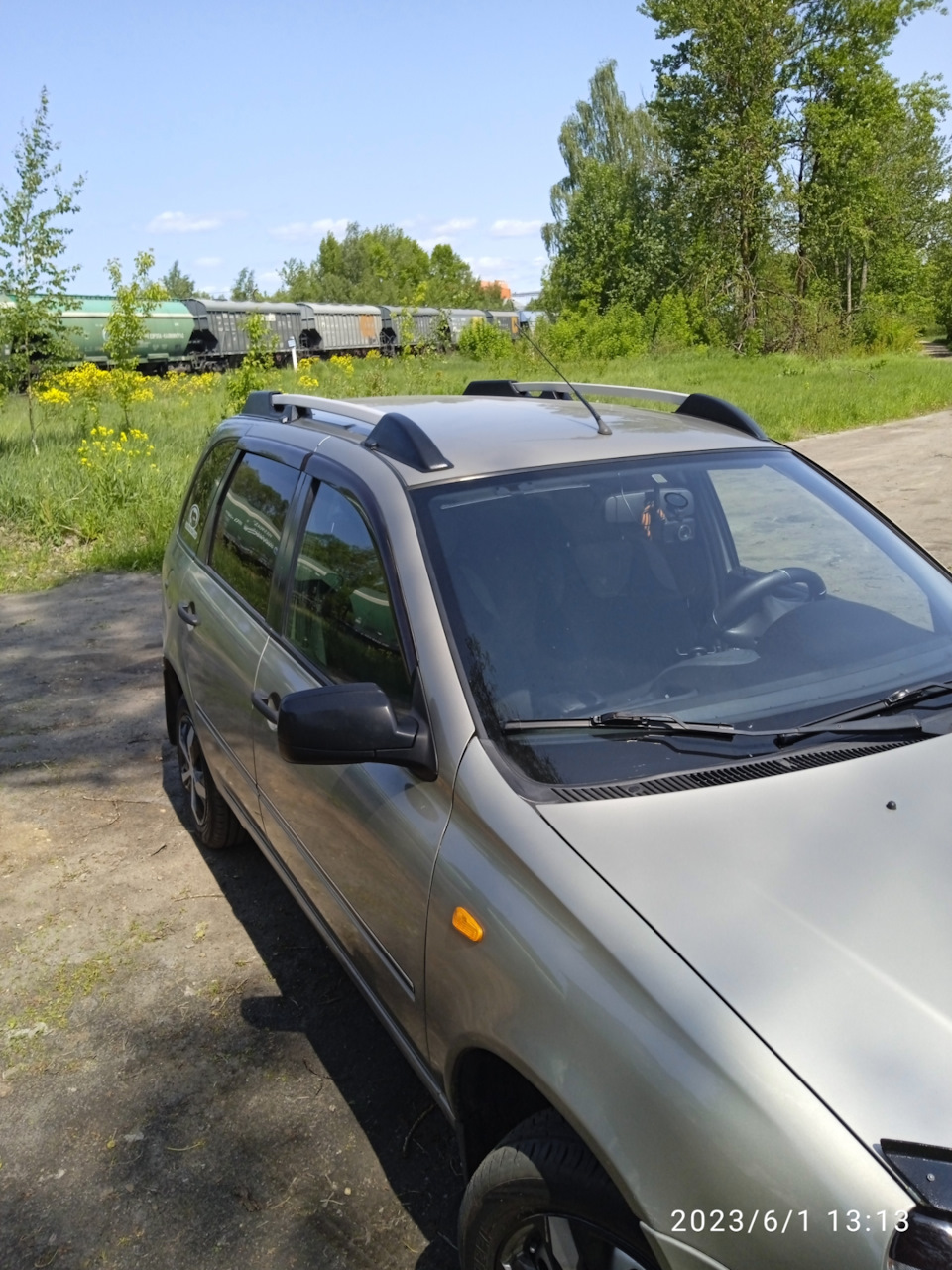 Рейлинги — Lada Калина универсал, 1,6 л, 2012 года | аксессуары | DRIVE2