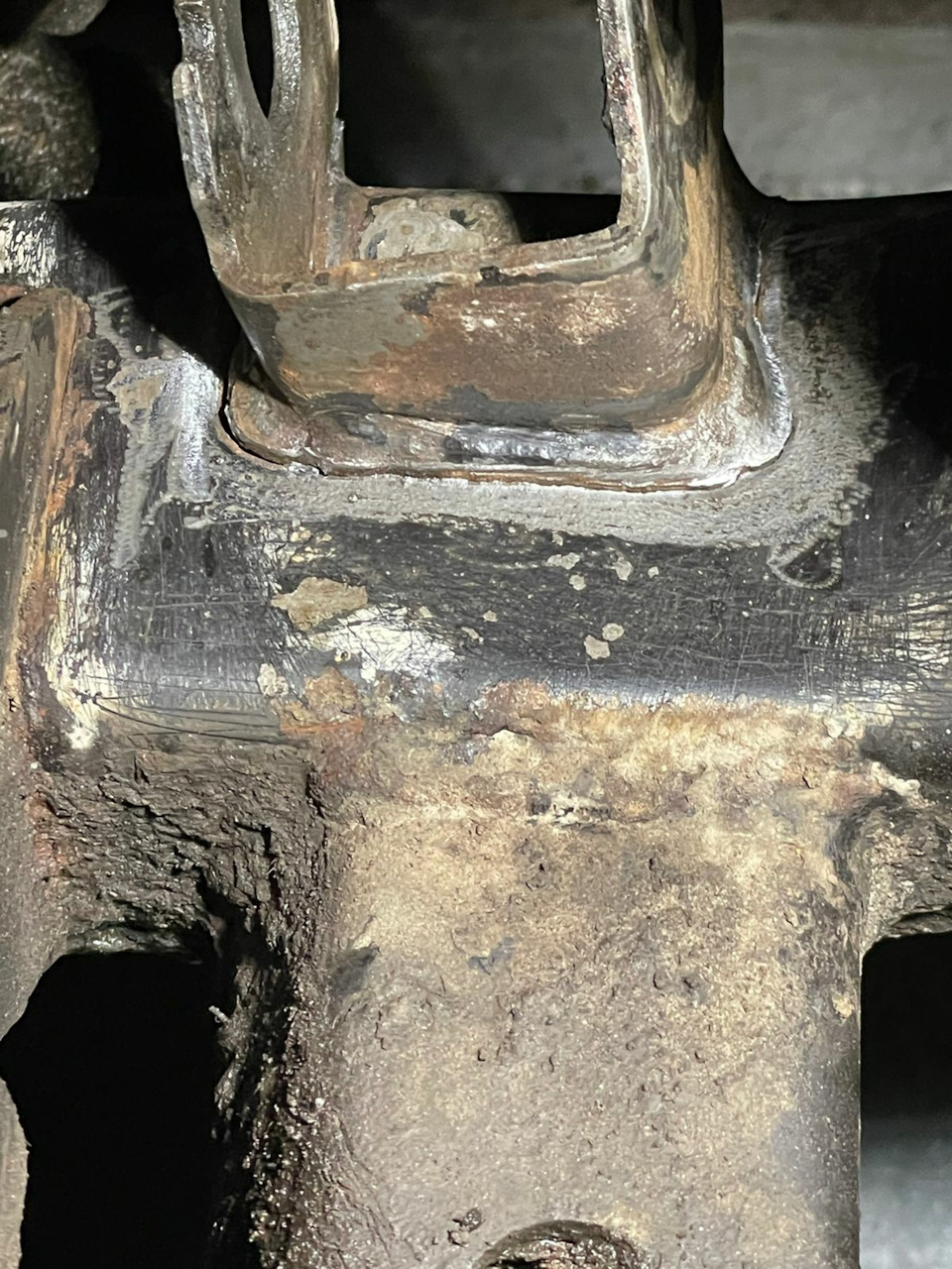 Лопнула рама. Последствия не затянутых болтов после ремонта рулевой ...