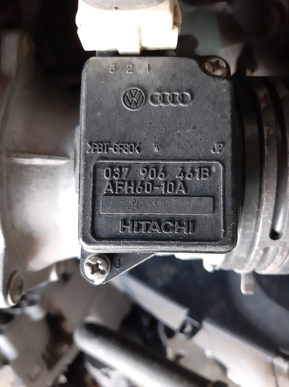 Чистка дмрв HITACHI AFH60-10A пассат б4 2.0 ADY — Volkswagen Passat Variant  (B4), 2 л, 1995 года | своими руками | DRIVE2