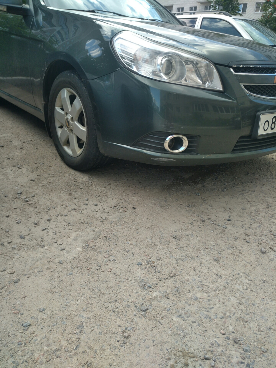 Притерли во дворе. — Ford Kuga (2G), 1,6 л, 2013 года | ДТП | DRIVE2