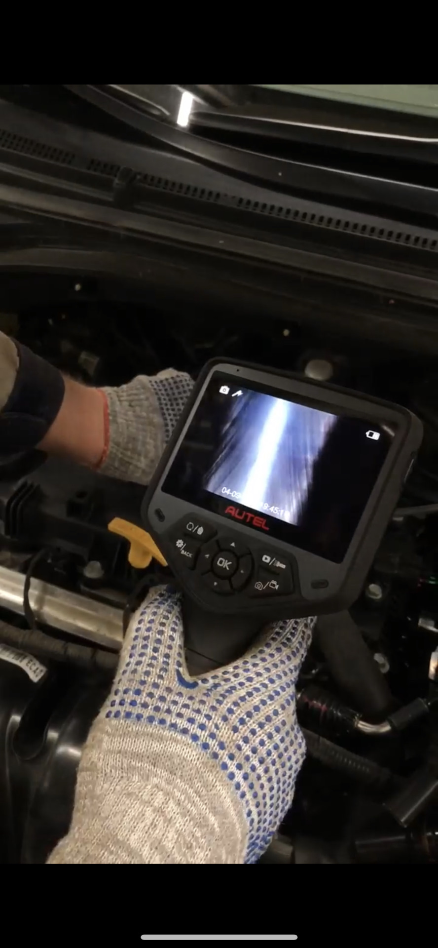 Проверка двигателя+катализатора эндоскопом на 75к — Hyundai Elantra (6G ...