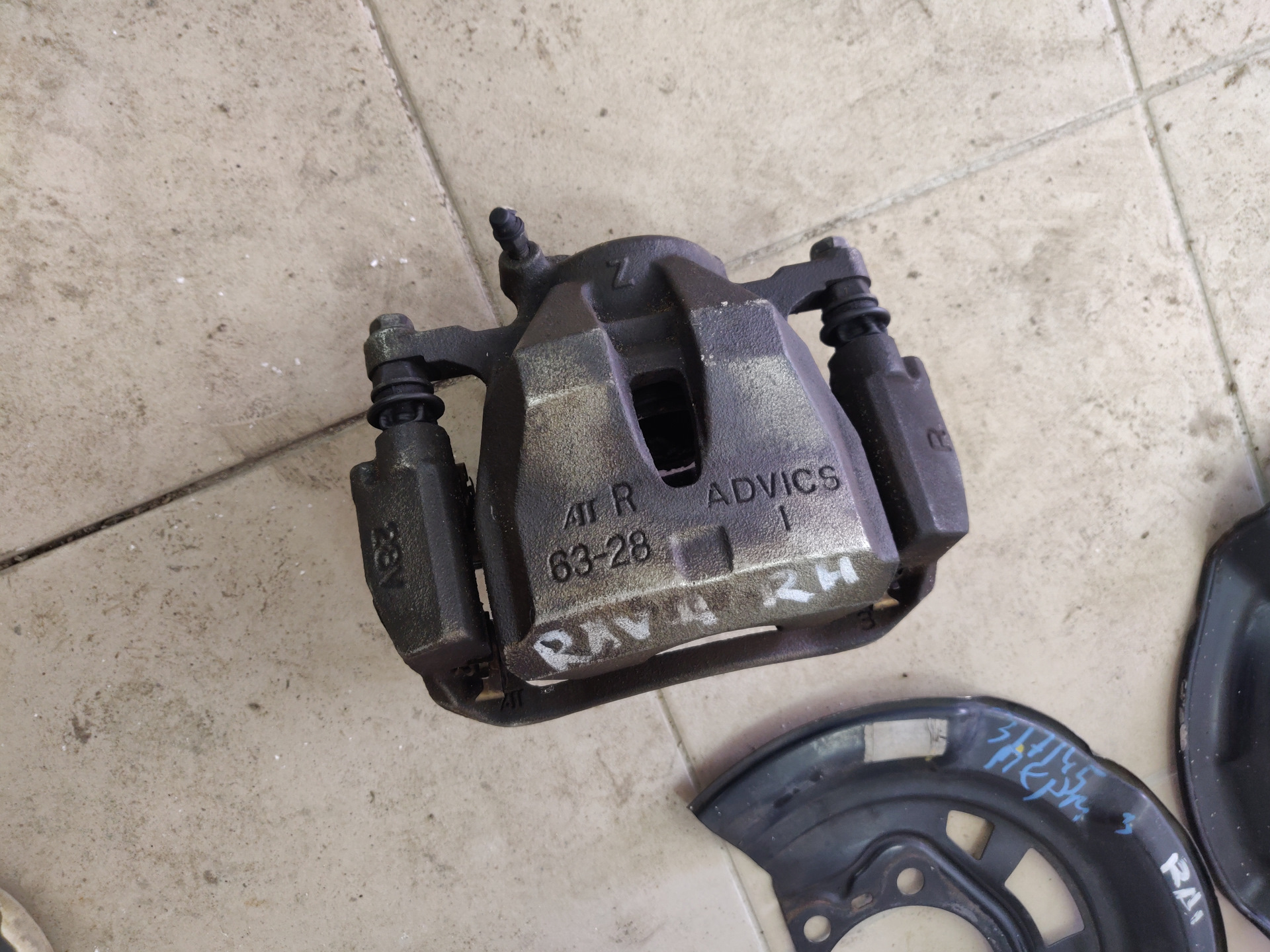 Доработка тормозной системы — Toyota Corolla (140/150), 2 л, 2007 года ...