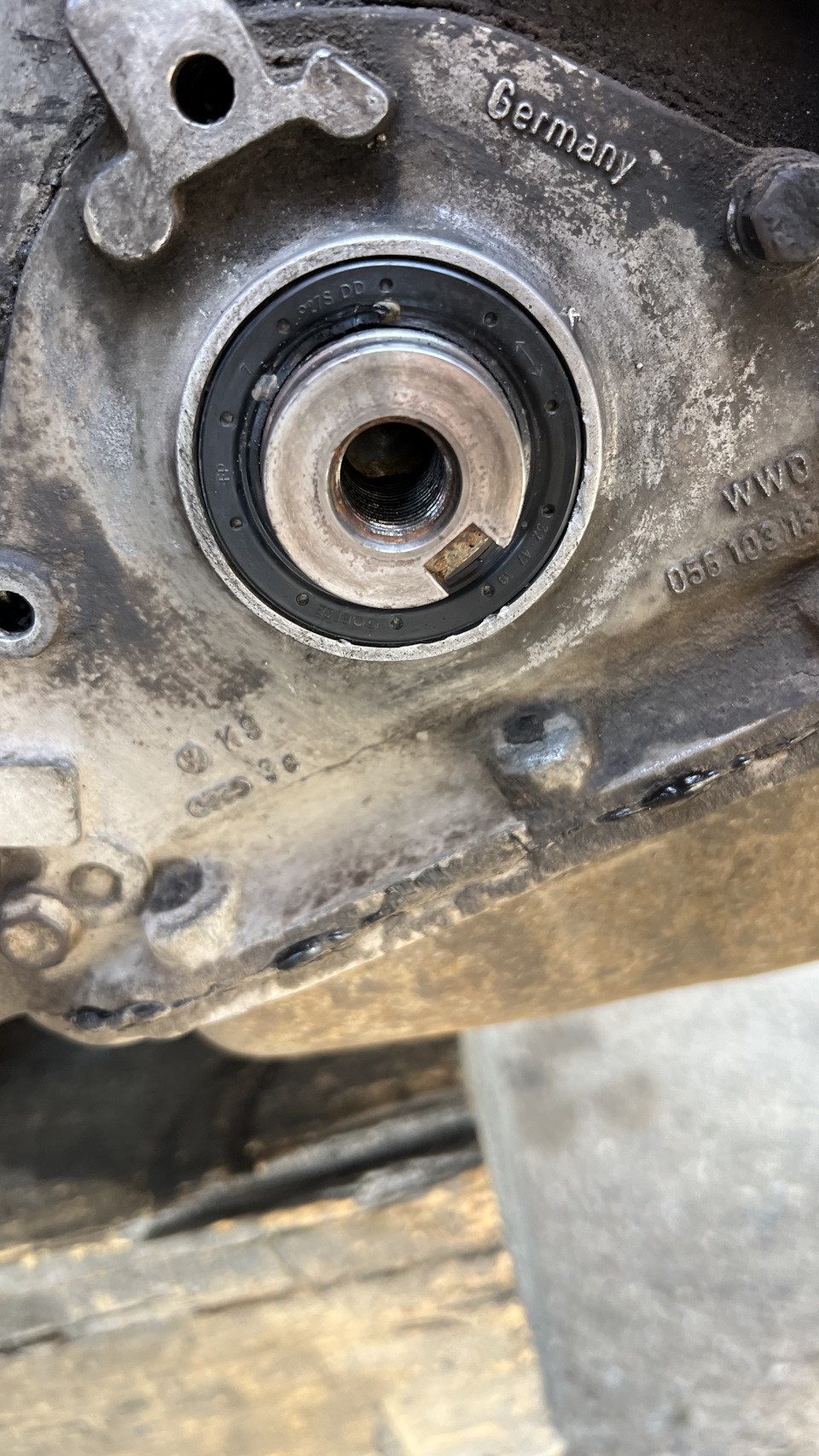 TninoFull-Drive2 Vintage Cream ！ Ремень ГРМ — Volkswagen Golf Mk2, 1,6 л, 1984 года | своими руками