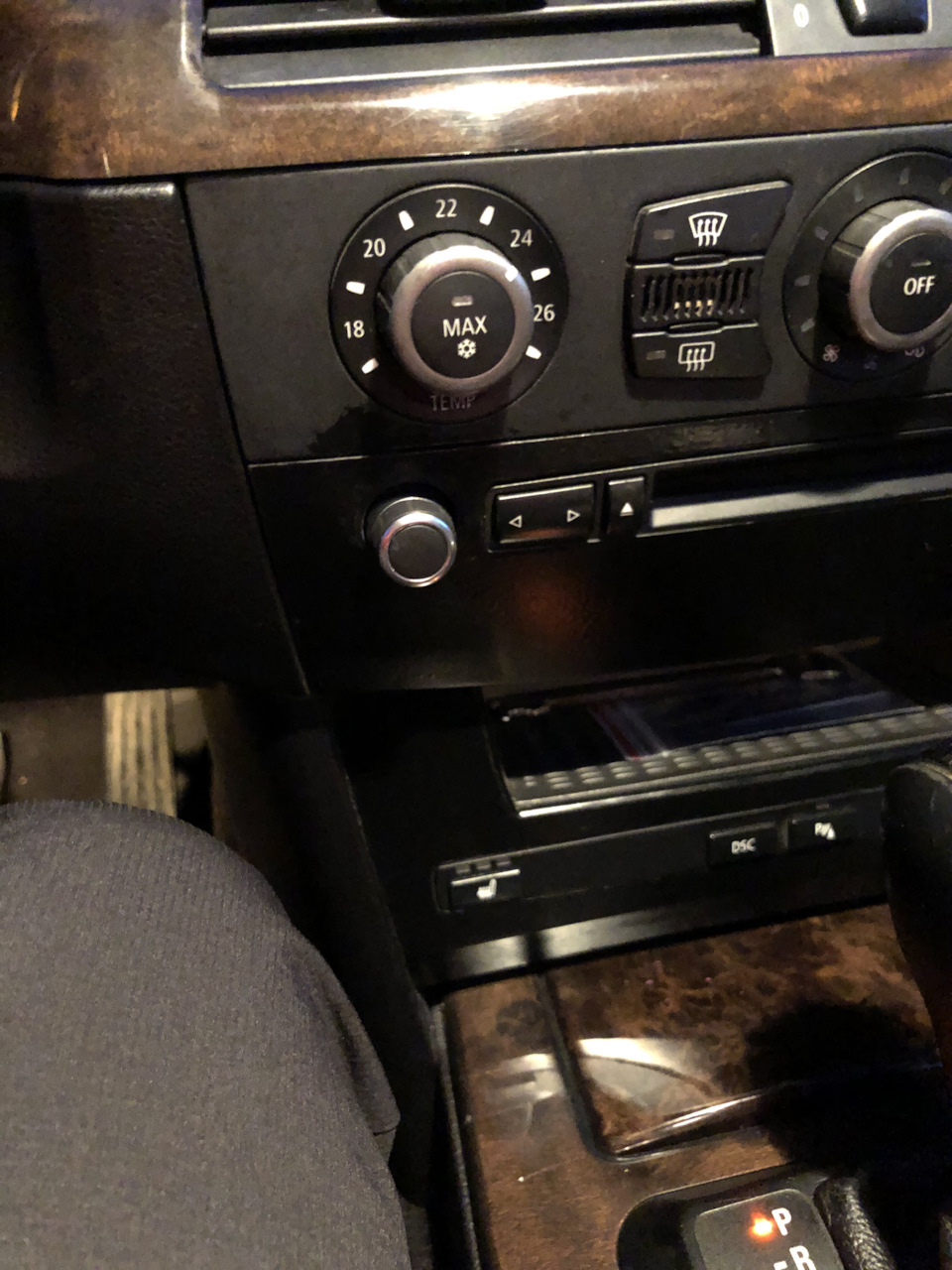 Изменения по салону:) #2 Руль и крутилка — BMW 5 series (E60), 3 л ...