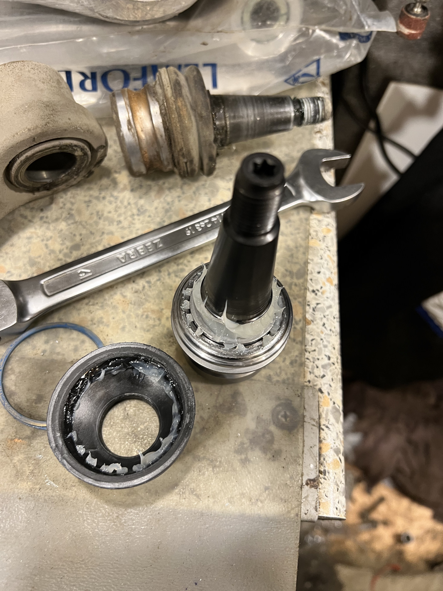 Замена всех рычагов + шаровые — Audi Allroad (C7), 3 л, 2016 года ...