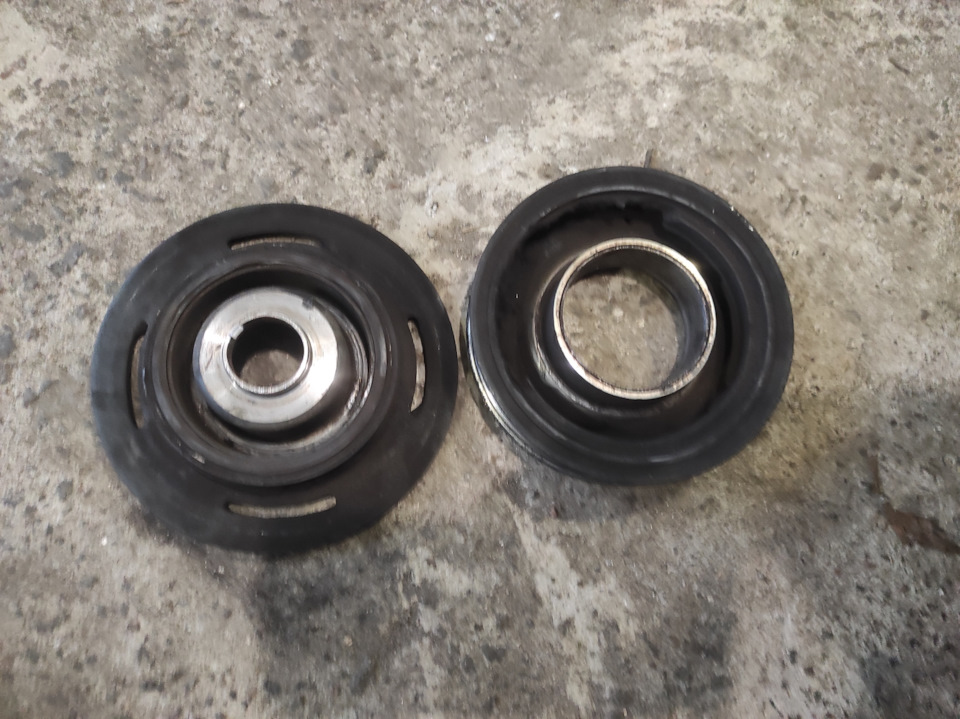 Развалился шкив коленвала, обгонная муфта, топливный фильтр — Renault ...