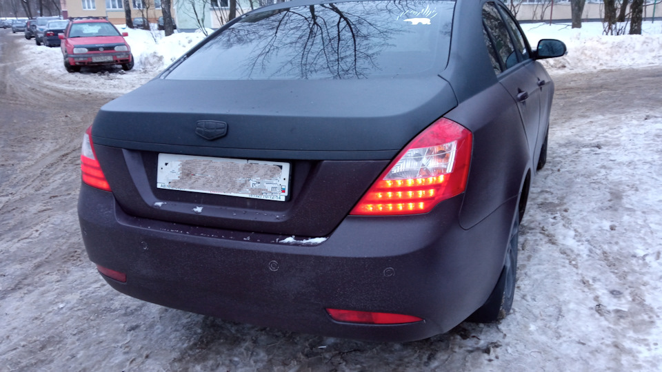 Лампы ближнего света — Geely Emgrand EC7 FE-1, 1,8 л, 2014 года ...