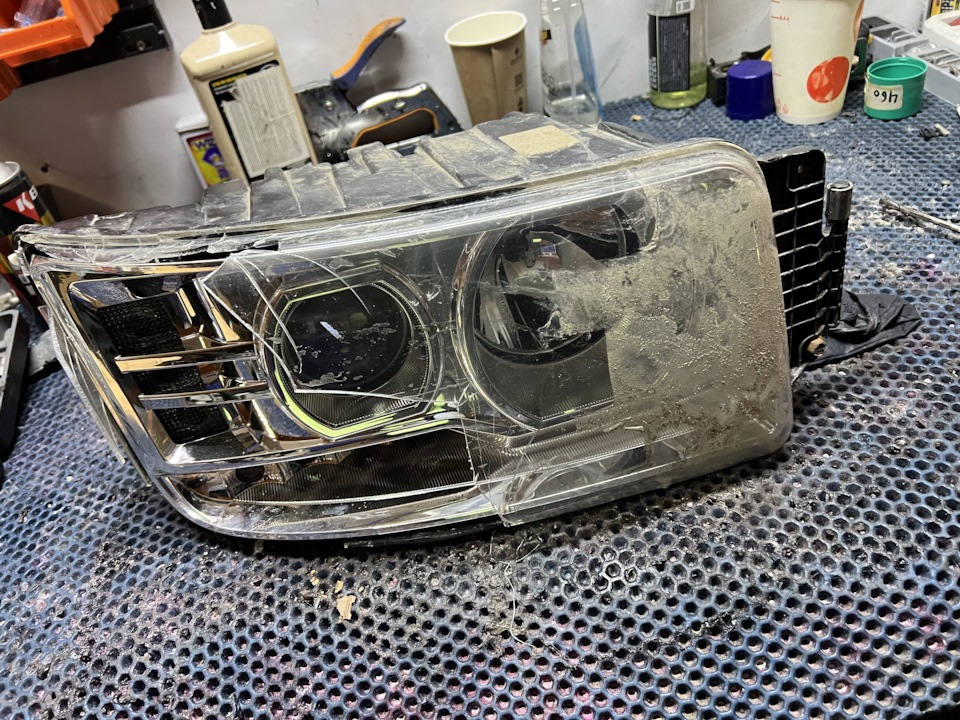 замена стекла на фаре Камаз — Procarstudio.ru на DRIVE2