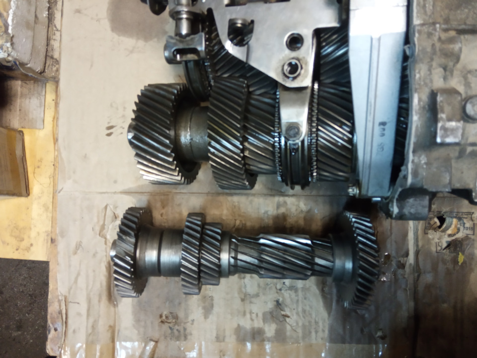 Замена пятиступки на шестиступку от Спринтер на Соболе и ГАЗели с ...