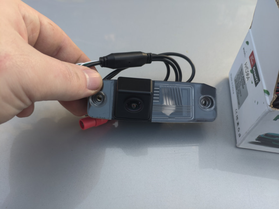 Камера заднего вида GreenYi AHD 1080p 175° на KIA Ceed (1G), KIA ...