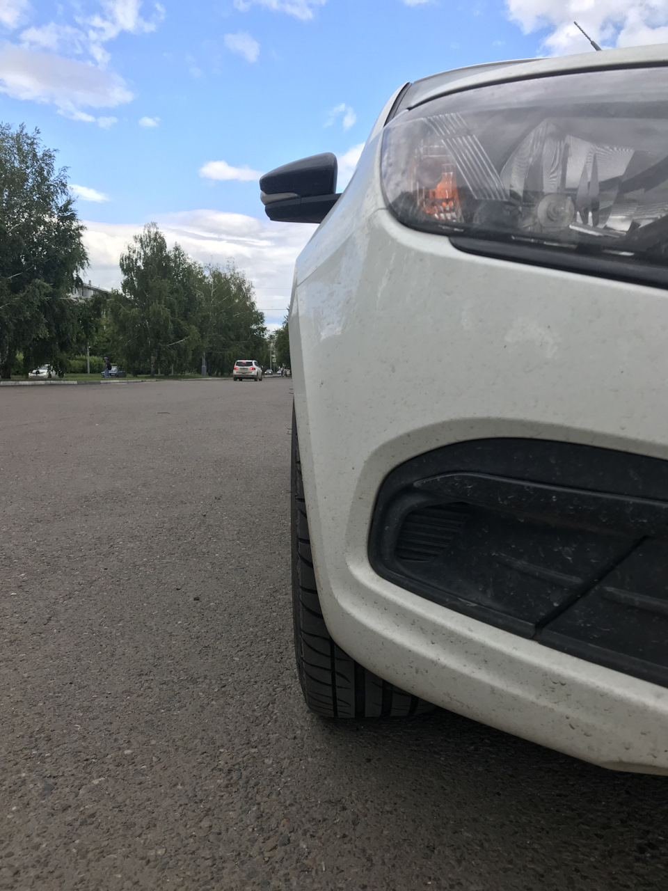 Проставки на колёса и мелочи — Lada Гранта (2G) FL, 1,6 л, 2019 года ...