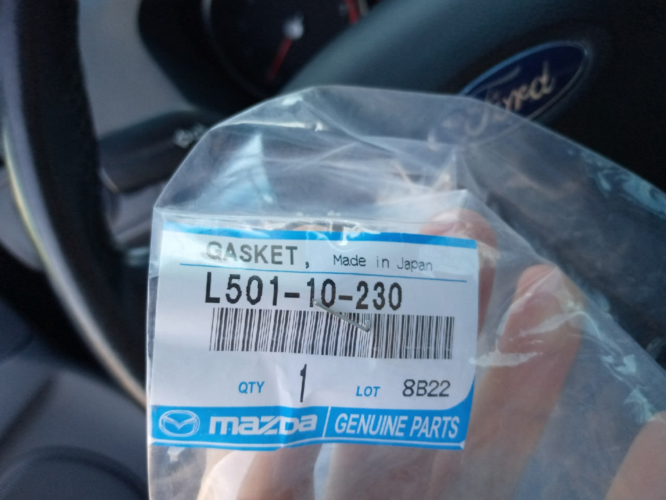 Прокладка клапанной крышки + свечи — Ford S-Max (1G), 2 л, 2006 года ...