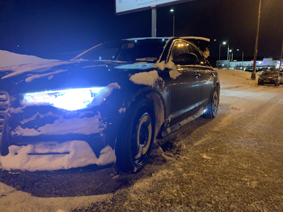 Как пробить два колеса за два дня — Audi A6 (C7), 1,8 л, 2016 года ...