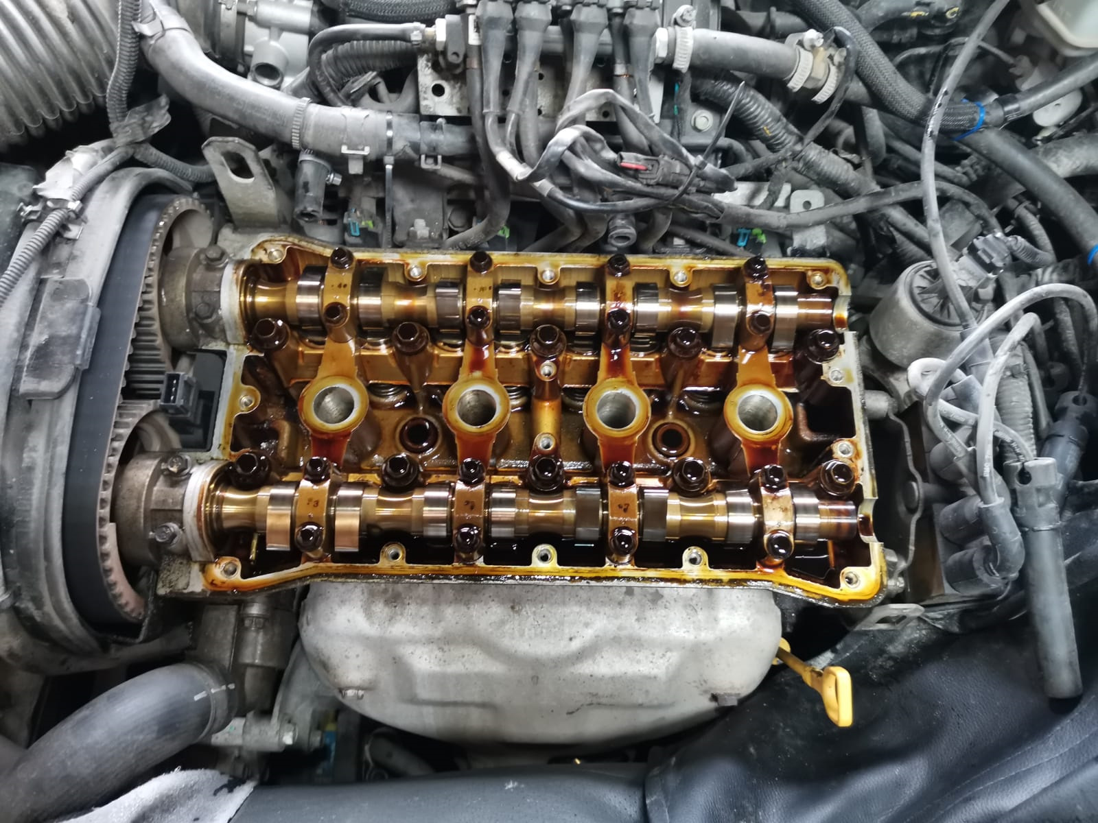 Замена прокладки клапанной крышки круз. Rosteco — Chevrolet Cruze ...
