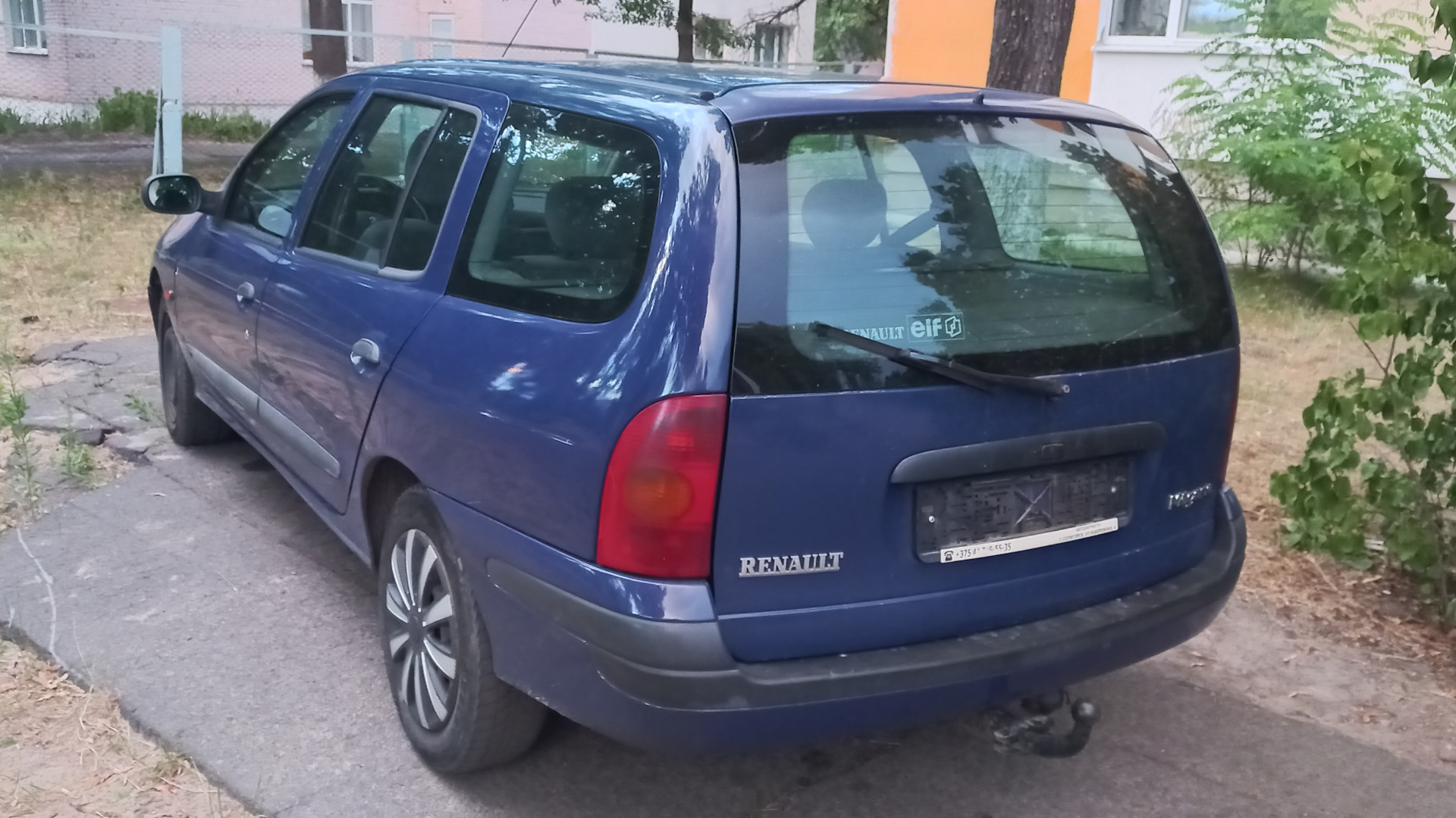 Renault Megane I 1.9 дизельный 2001 | синий трактор на DRIVE2