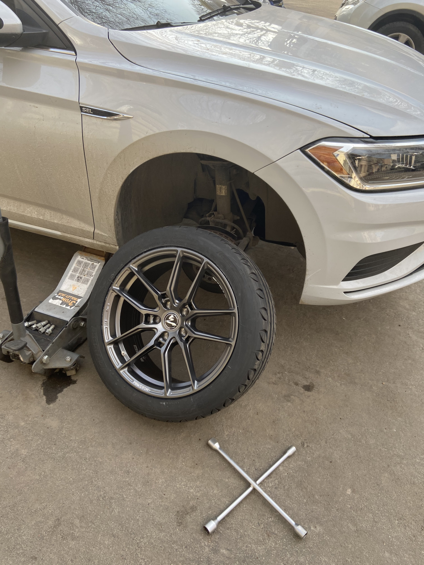 235/45 R18 Tigar HUP — Volkswagen Jetta VII, 1,4 л, 2020 года | шины ...