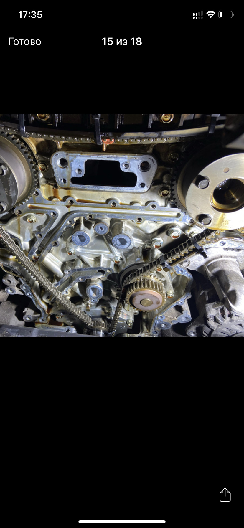 Горит 🔥 масленка на холостых — Nissan Teana (J31), 2,3 л, 2006 года ...