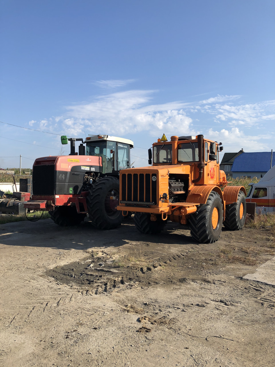 Кировец К-700 «Горбатый»& Buhler Versatile 2375 — Кировец К-700 1973, 9,9  л, 1973 года | наблюдение | DRIVE2