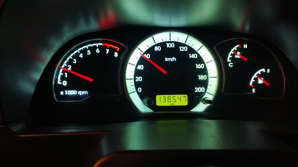 Пересвет и регулировка фар — Daewoo Nexia (N150), 1,5 л., 2013 года ...