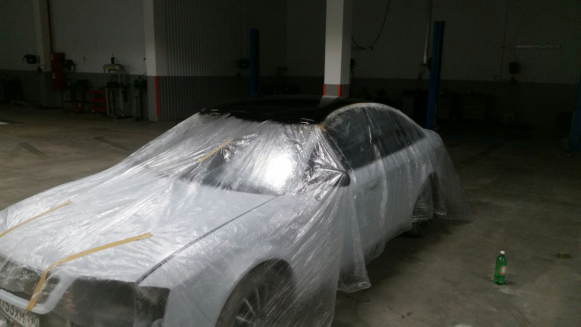 Процесс покраски пошол 1 день — Audi A6 (C5), 2,4 л, 1999 года ...