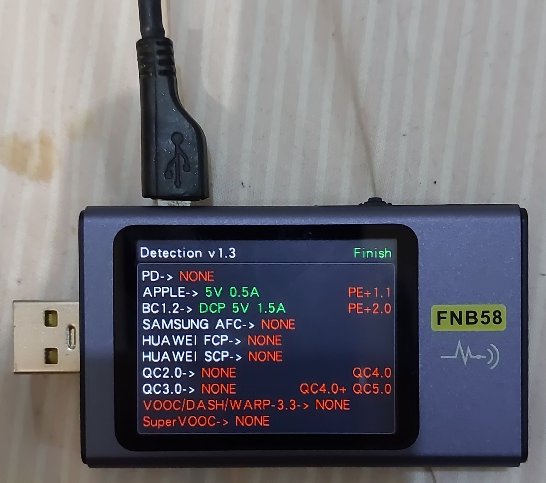 Fnb58 тестер. Fnb58 тестер