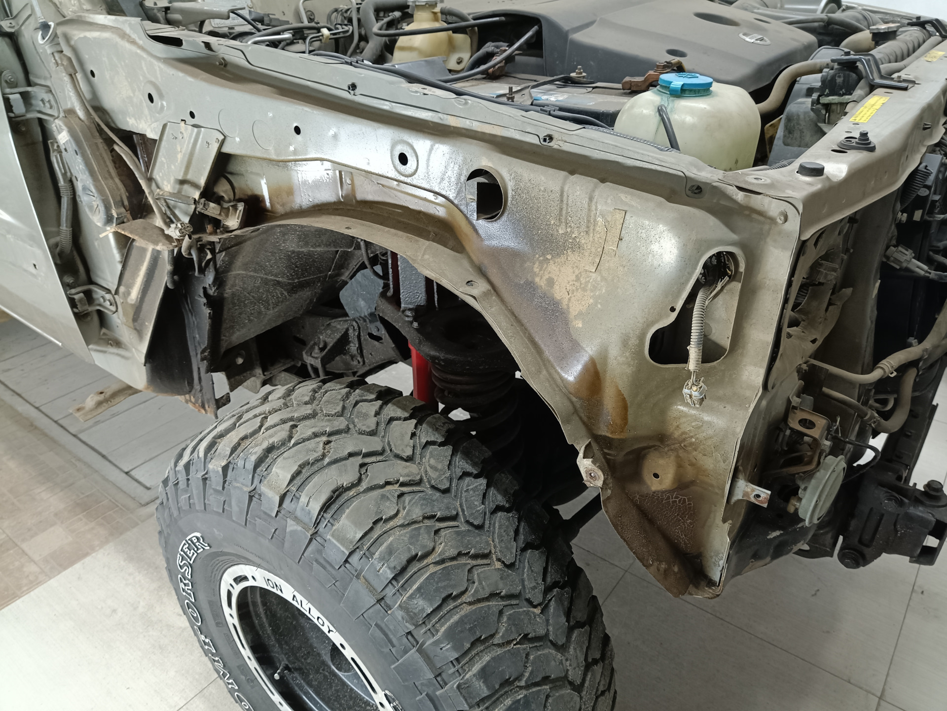 24# Ремонт восстановления кузова, состояние 20 летнего Ниссана — Nissan ...