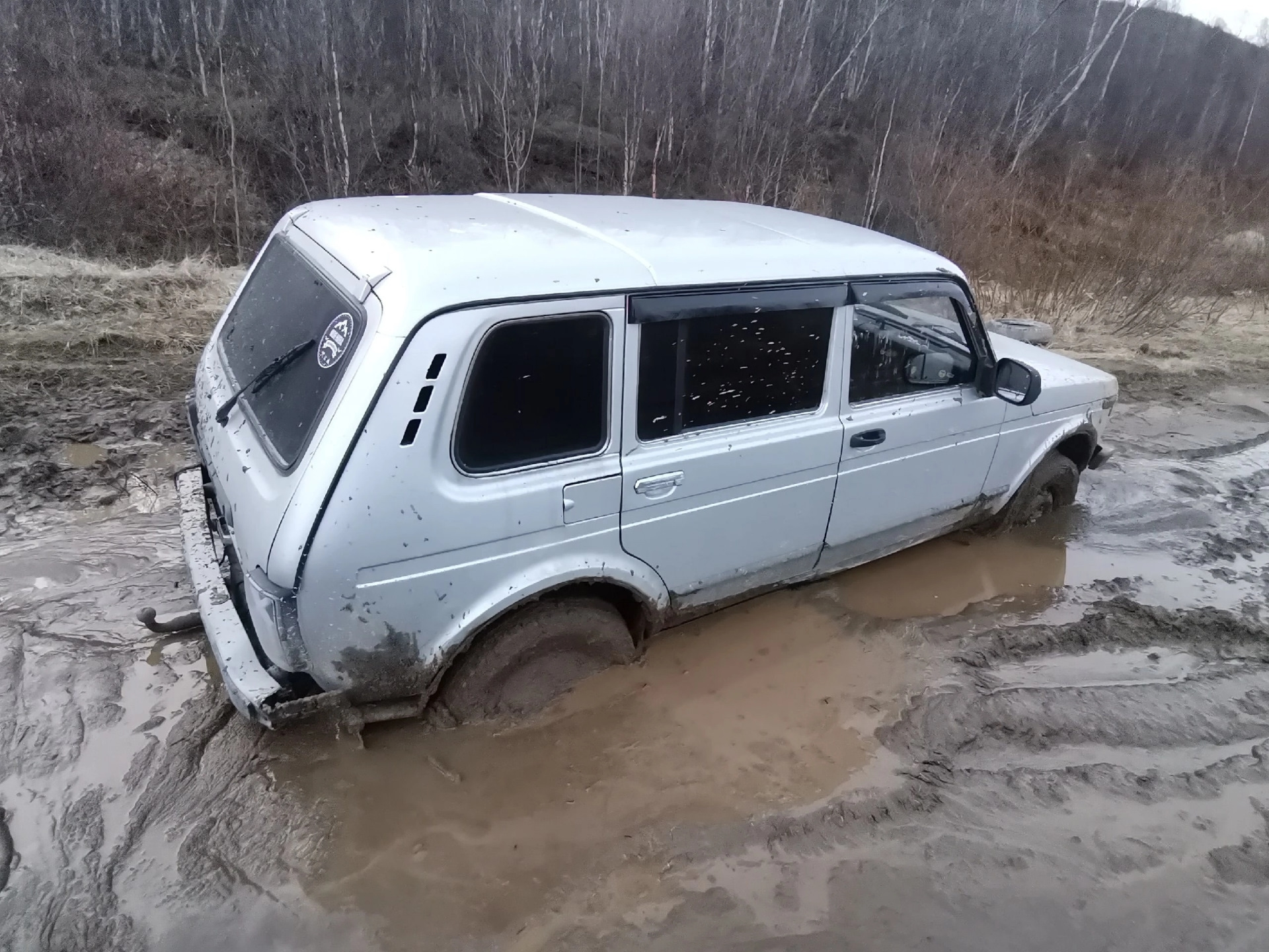 Покатушки и первая поломка… — Lada 4x4 5D, 1,7 л, 2014 года | путешествие |  DRIVE2