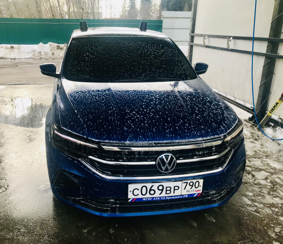 VW Polo тонированный