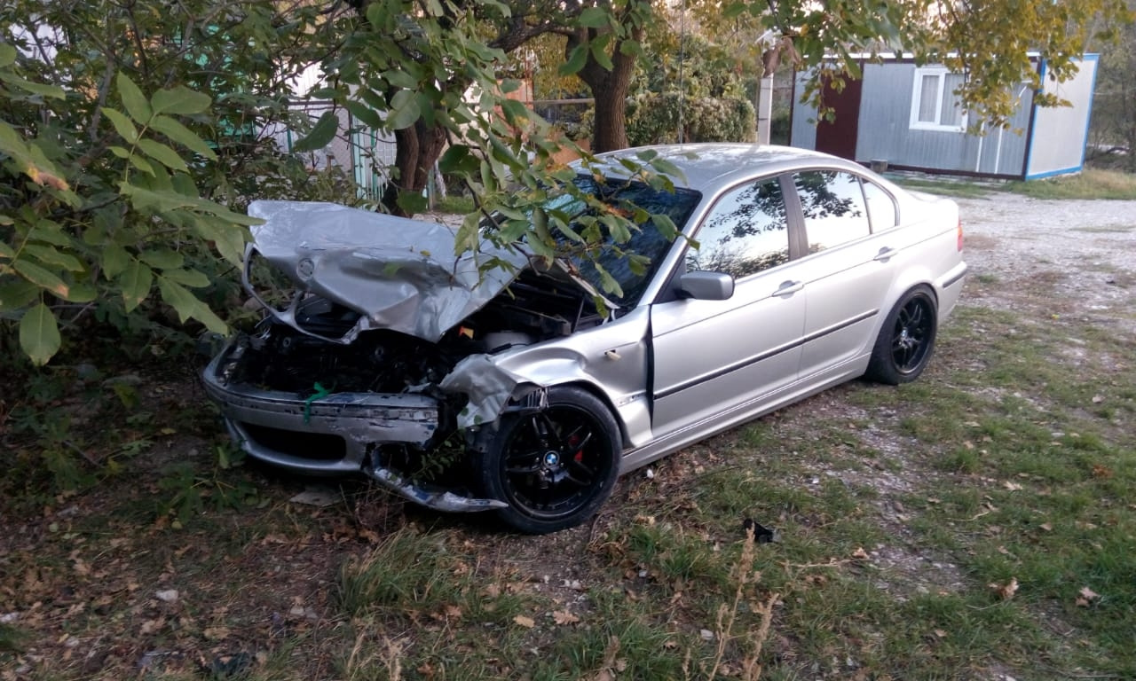 BMW e46 сломанная